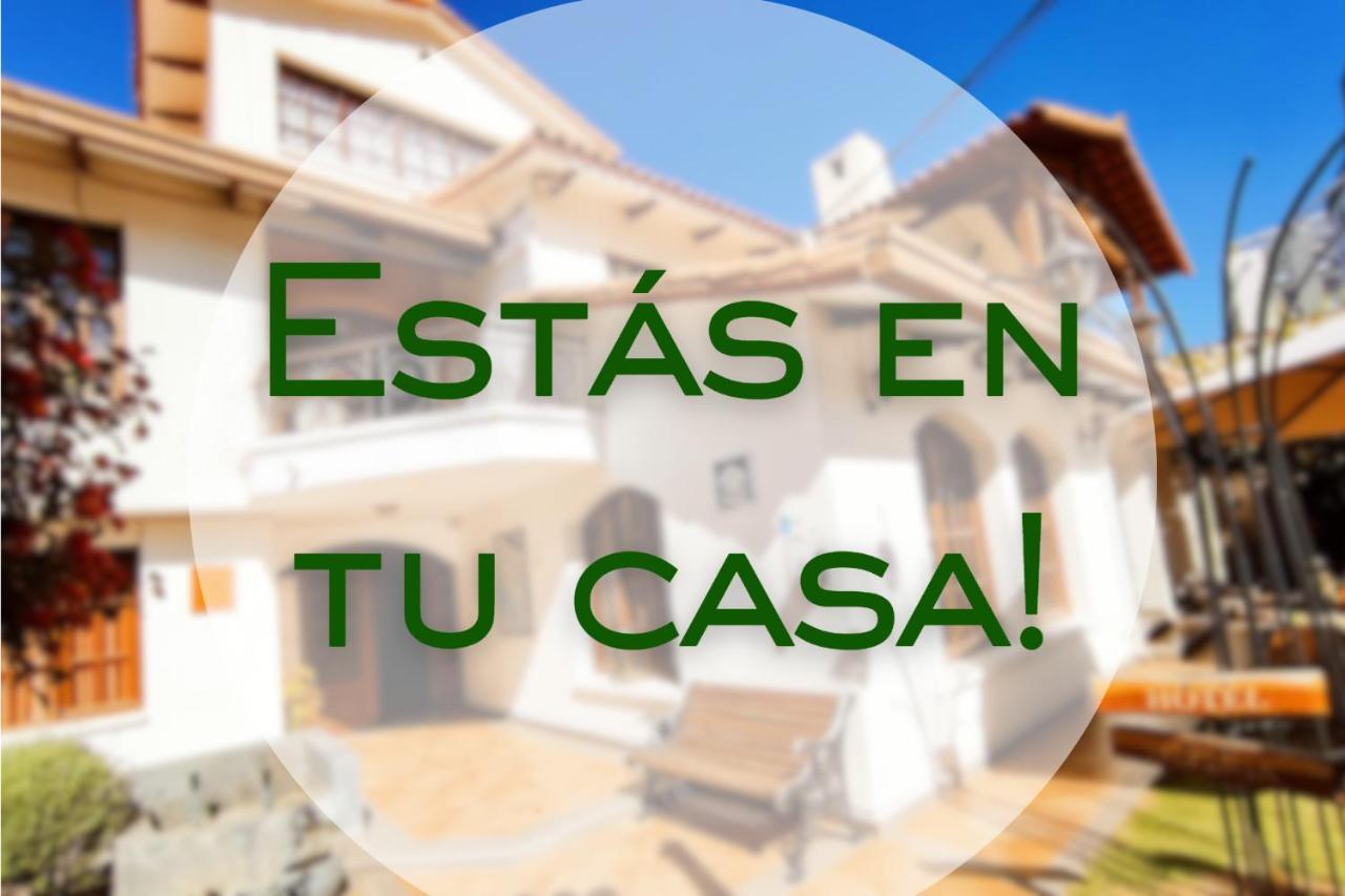 Hotel Boutique La Casa De Margarita Cochabamba Eksteriør billede